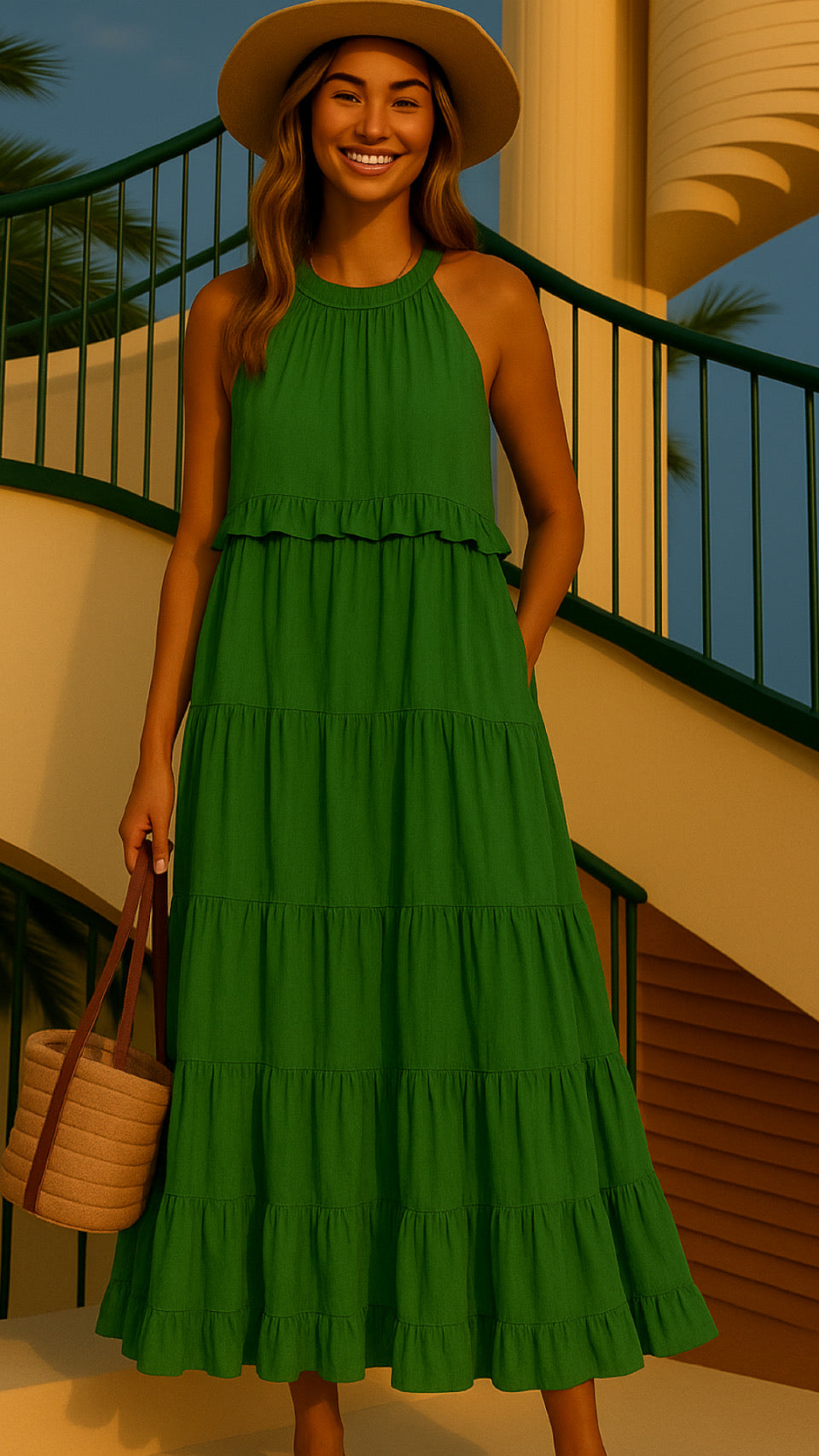 -30% OFF AZZAR dress, with pockets and inner lining, 7 colors sizes (36-50)