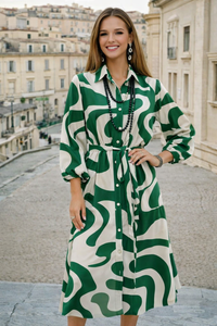 Vestido Francia  algodón, 2 colores, tallas (36-48)