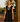 Montecarlo black cotton dress, sizes (36-44)