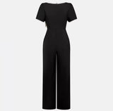 Conjunto Aral lazo , punto elasticidad de algodón con caída tallas (36-50)