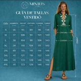 Embroidered Linen Dress ⭐️ Lily, 4 colors, sizes (36-50) video