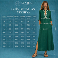 Embroidered Linen Dress ⭐️ Lily, 4 colors, sizes (36-50) video