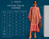 Vestido Yasmin cashemira gasa viscosa, tallas (34-50) vídeo