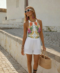 Bañador Mamunia de spandex elastane licra, 3 estampados, talla (36-44) (vídeo)