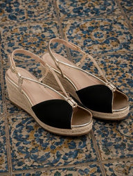 Las Vegas NO PAIN 24 hrs suede sandals, 5 cm, 4 colors, sizes (36-41)