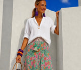 Falda Happy estampados y, 4 estampados talla única 64 cm a 110cm cintura elástica, video