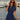 Julliet navy chiffon dress, removable sash, sizes (34-48) video