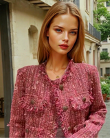 Mintlis women, wool tweed, Wendy jacket, sizes (36-46)