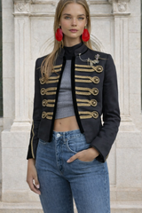 Blazer Riviera de algodón, tallas(38-46)