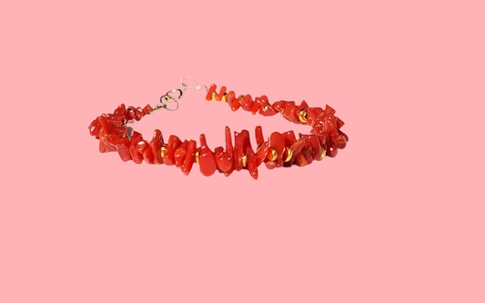 Formentera Red Coral Necklace