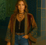 Liset velvet jacket, sizes (36-48)