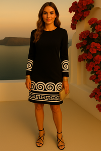 IMPRESSIONNANTE mini robe Saint-Valentin brodée en coton strech, 4 tailles 