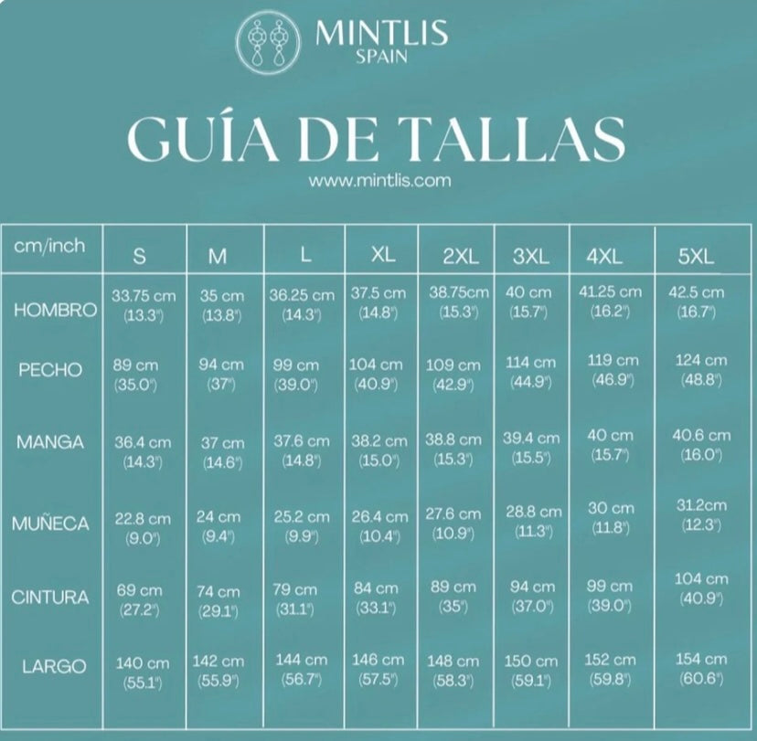 Mintlis mujer algodón vestido Rimini, 4 colores, tallas (36-54)