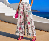 Bless wide-leg pants, 3 prints, sizes (36-50)