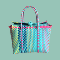 Sacs panier Jaqueline multicolor basket, 3 coloris