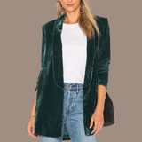 Mintlis mujer, terciopelo chaqueta Chelsea, 3 colores,tallas (36-44)