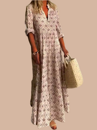 Mintlis mujer, algodón satinado, vestido Denisse tallas (36-50)