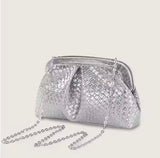 Bolso Julliet asa dorada cordón, 3 colores
