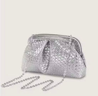 Bolso Julliet asa dorada cordón, 3 colores