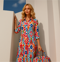 Vestido Destiny -50%OFF satinado elástico, 4 colores tallas (36-50)
