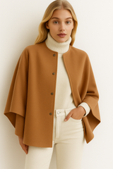 Anna wool cape jacket sizes (36-50)