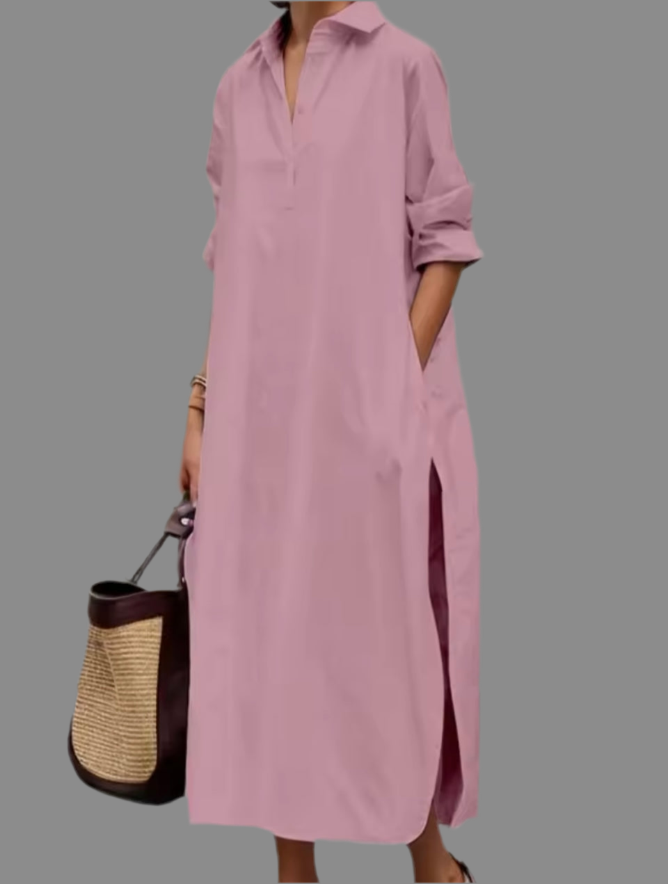 Mintlis mujer, algodón 100% licra, vestido Jamaica, 3 colores, tallas (36-46)