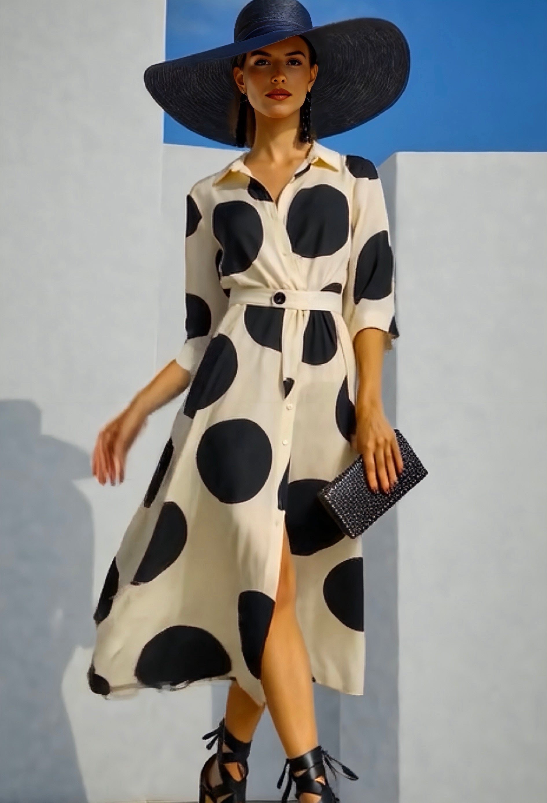 Robe élasthanne rayures normandes, 4 tailles