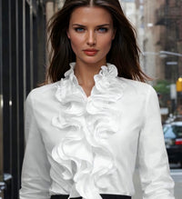 Mintlis women's lace shirt Bella, 2 colours, sizes (36-46)