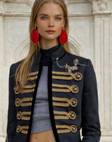 Blazer Riviera de algodón, tallas(38-46)