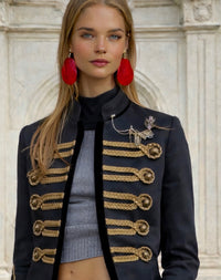 Blazer Riviera de algodón, tallas(38-46)