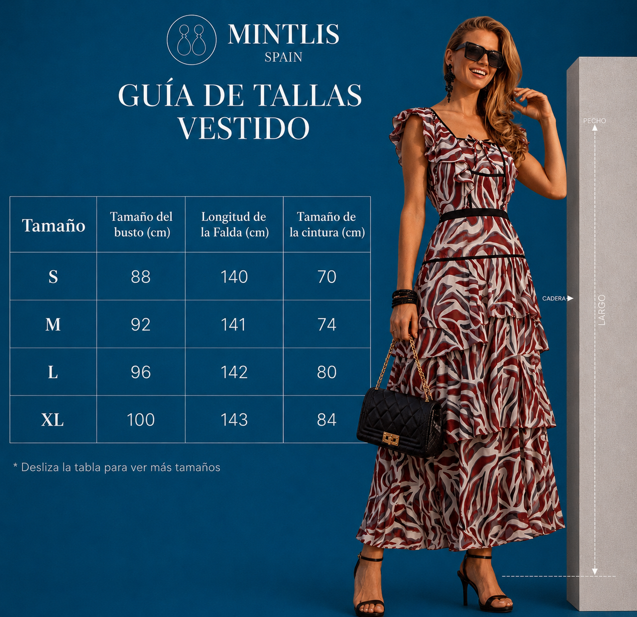 Vestido Maldivas algodón gasa, tallas (34-46) vídeo