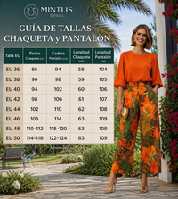 Orange Caribbean set ⭐️, blouse+pants, elasticated waist, sizes (36-50)