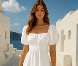 Vestido Donna de algodón, tallas (36-42)