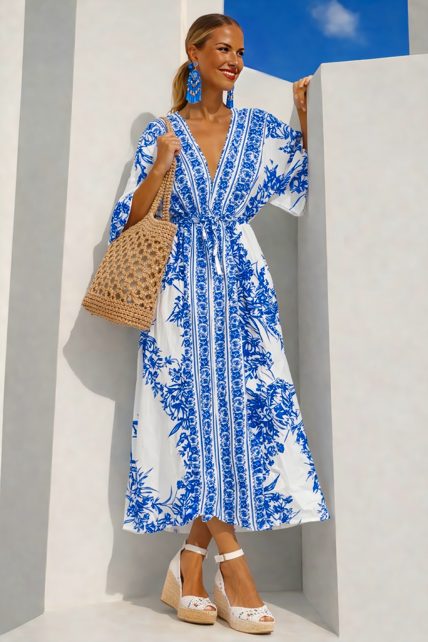 Bora-Bora dress, 2 print, sizes (36-46)