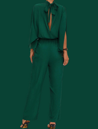 ANTHONY cape sleeve jumpsuit, 3 colors, 4 sizes