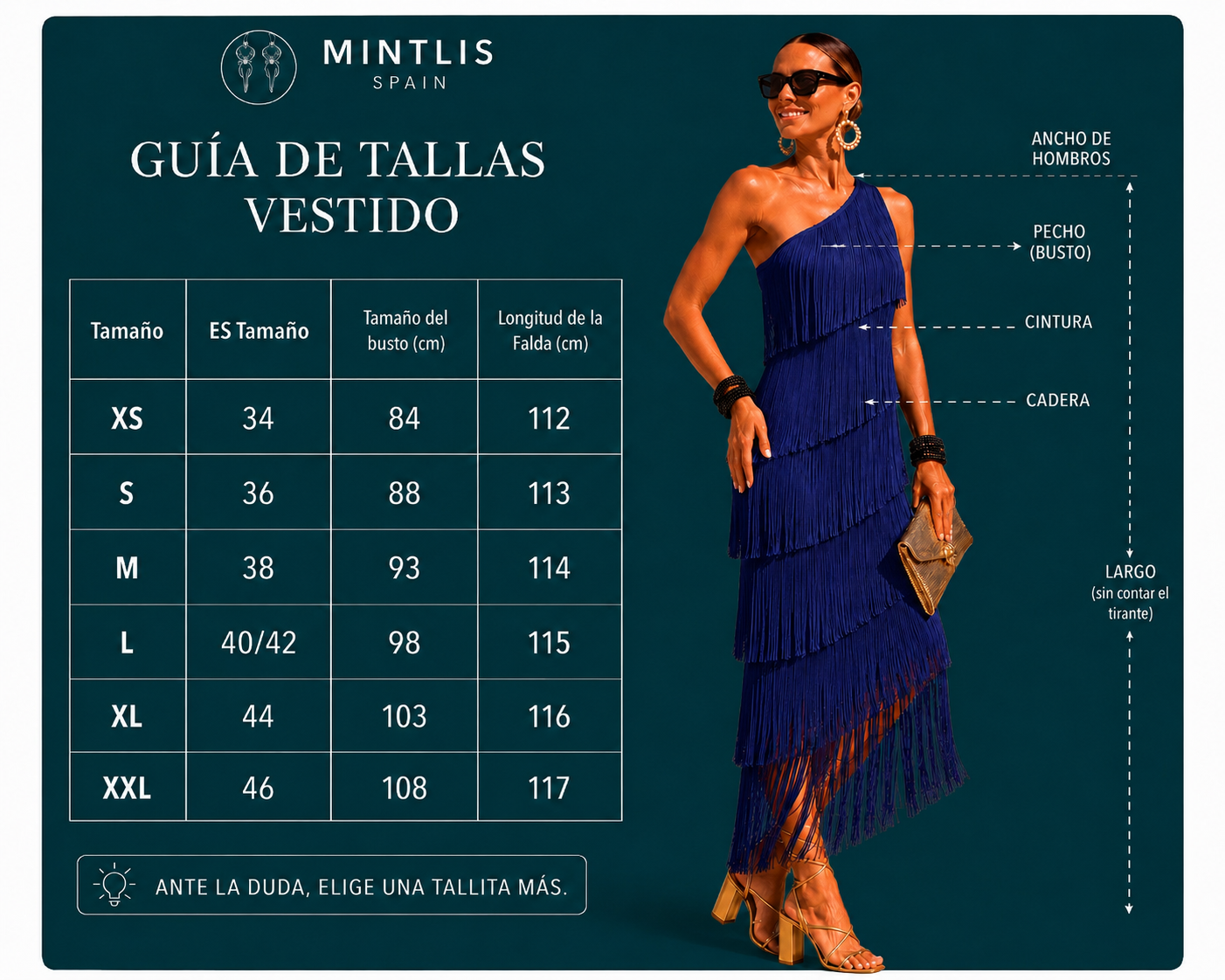 Vestido Mykonos flecos asimetrico, 2 colores, tallas (34-46) vídeo