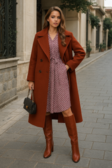 Gabriela frock coat, lined, pockets, buttons, 4 colors, sizes (36-48) made in India