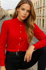 Laila cotton shirt, sizes (36-46)