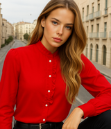 Laila cotton shirt, sizes (36-46)