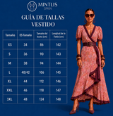 Vestido Dominica cruzado con cinturón incluido algodón, tallas (36-48)video