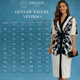 Vestido ⭐️ Carmina MIDI crepe estampado con fajín y botones centrales, tallas (36-48) vídeo