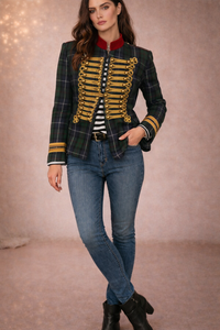 Blazer Camerón de algodón, tallas (36-46)