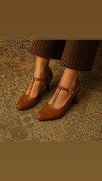 Zapatos Landmark PU tacon 6 cm, hebilla, 3 colores