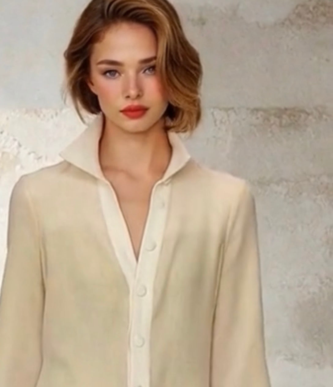 Julys Linen Cotton Dress, 2 colors, sizes (36-48) (video)