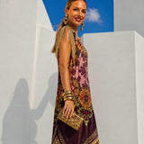 Lisboa printed fringe MIDI dress, sizes (34-46) video