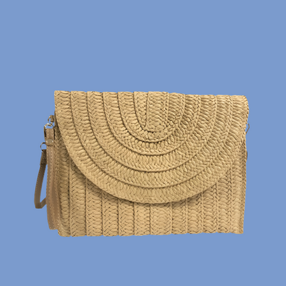 Christian raffia clutch bag, 9 colors