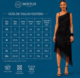 Asymmetrical Party Dress with Stones made of Spandex Cotton Elastane Lycra, sizes (34-46) video