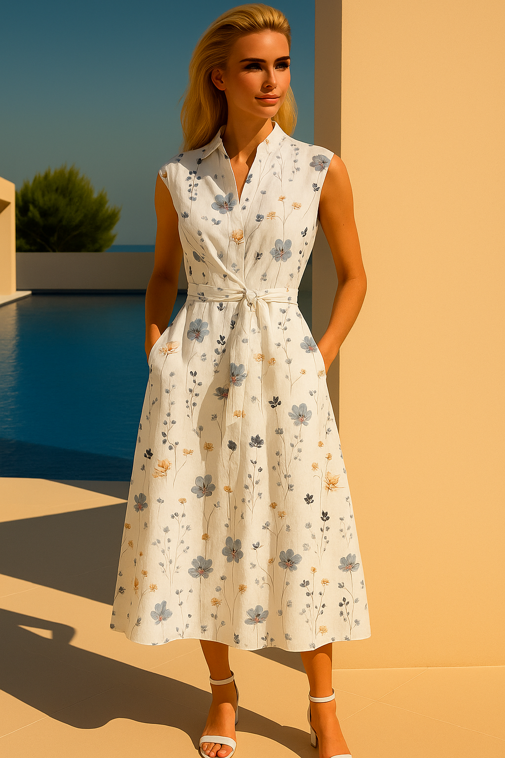 40% OFF, Toscana dress, 4 prints, sizes (36-52)