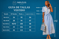 Vestido Mafalda camisero azul claro algodón bordado con fajín, tallas(36-46) vídeo