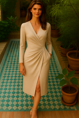 Faux Wool Blends Women Long Coats Trench Notch Collar Double Breasted Vintage Elegant Lady Large 3XL Jackets Winter Outerwear